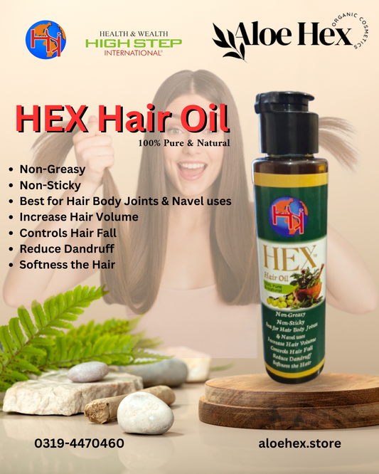 HEX Hair Oil 100% Pure & Natural